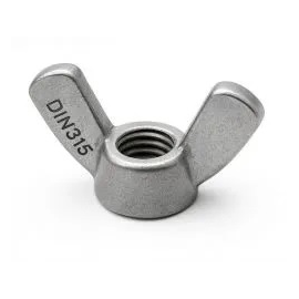 Гайка барашковая, цинк, DIN 315, Размер гайки: M6 