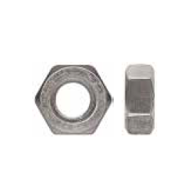 Гайка шестигранная по DIN 934, нержавеющая сталь А2, Размер гайки: M5 