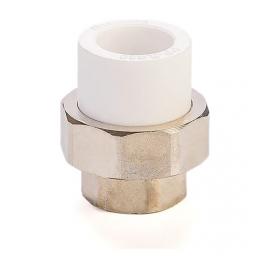 Муфта PPR разъемная дюймовая с внутренней резьбой Lammin, Размер изделия: 20х3/4 