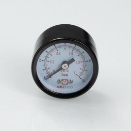 Манометр-индикатор с осевым подключением VT.TM40.T . VT.TM40.T, Резьба присоединения: 1/8", Диаметр корпуса,мм: 40, Диапазон измерений,бар: 0-10 