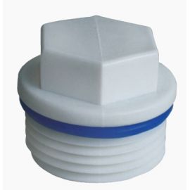 Заглушка резьбовая  полипропиленовая Lammin наружная резьба, Размер изделия: 1" 
