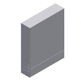 Шкаф коллекторный пристраиваемый ШРН высокий . VTc.541.H, Размер изделия: ШРН 2 