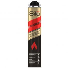 Профессиональная ОГНЕСТОЙКАЯ пена Sila Pro B1 Firestop 65, 850 мл 