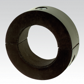 Изоляционный хомут тип 175 EX Mupro, изол. 30/40 мм, M8 / M10 / 1/2", 22 мм, оцинкованный, Для трубы диаметром, мм: 22, Метрическая резьба: М8/М10 