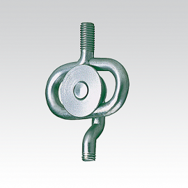 Скользящая скоба XL, M10 with height adjustment, оцинкованный 