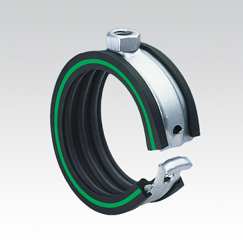 Хомут Mupro Safety Clip, с DGL зеленый, Для трубы диаметром, мм: 10, Метрическая резьба: M8 