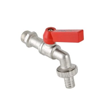 Кран садовый для подключения шланга со съемным штуцером Valtec, Размер крана: 1/2" 