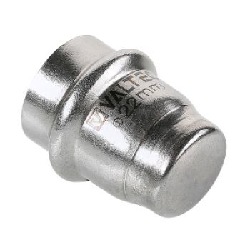 Заглушка нерж. сталь VTi.961 Valtec, Для трубы диаметром, мм: 15 
