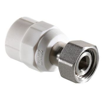 Муфта комбинированная PPR с накидной гайкой 20 х 1/2" конус Valtec 