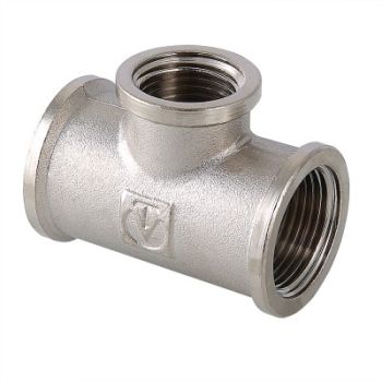 Тройник переходной Valtec, Диаметр подключения, дюйм: 1х1/2х1 