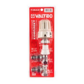 Комплект терморегулирующего оборудования Valtec для радиатора угловой 