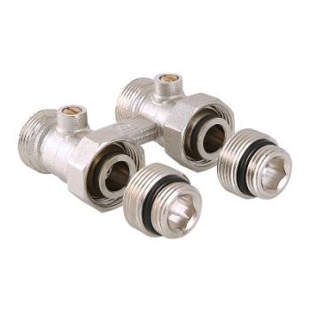 Узел для нижнего подключения радиатора (комплект) Valtec 