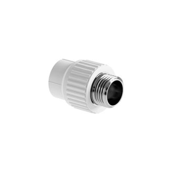 Муфта SLT AQUA PP-R комб. НР, Размер изделия: 20x3/4 