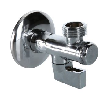 Угловой шаровый кран с фильтром Valtec, Размер изделия: 1/2" х 1/2" 
