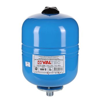 Мембранный бак для водоснабжения. VT.AV.B  Valtec, Объем бака, л: 8 