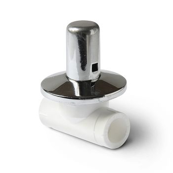 PP-R Клапан (вентиль) с хромированной рукояткой PRO AQUA, Размер изделия: 20 