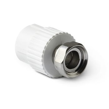 PP-R Муфта с накидной гайкой PRO AQUA, Размер изделия: 20x1/2 