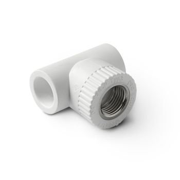 PP-R Тройник комбинированный ВР PRO AQUA, Размер изделия: 20x1/2 