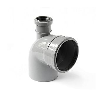 Отвод с выходом прямой 87,5° PRO AQUA Comfort 