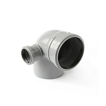 Отвод 87,5° с выходом левый  PRO AQUA Comfort 