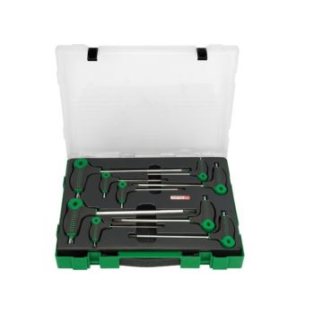 Набор ключей L-Type TORX 2-10мм 9шт в пласт.боксе TOPTUL (GZC0904) 