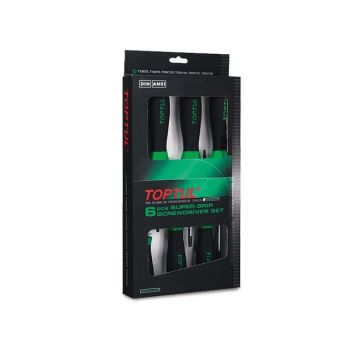 Набор отверток 6шт TORX (T10,15,20,25,30,40) TOPTUL (GAAE0610) 