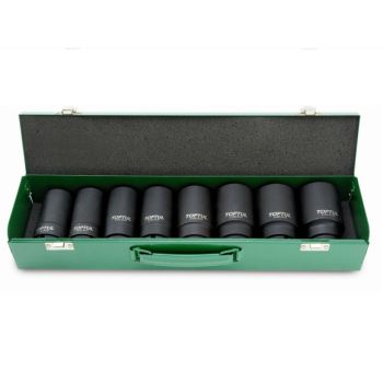Набор головок ударн. 3/4" 26-38мм 6гр. 8шт глуб. TOPTUL (GDAD0802) 