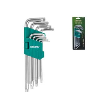 Набор ключей Torx T10-T50 9шт длинных ВОЛАТ 