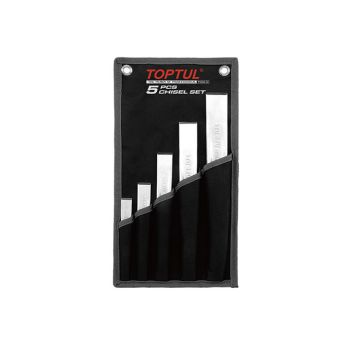 Набор зубил 18-34мм 5шт на полотне TOPTUL (GPAQ0504) 