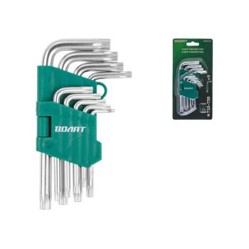 Набор ключей Torx T10-T50 9шт коротких ВОЛАТ 