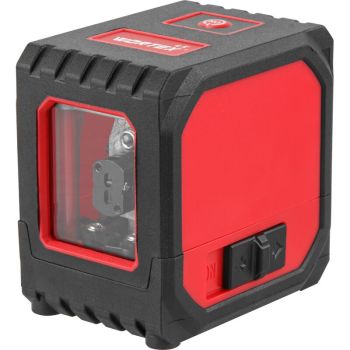 Нивелир лазерный линейный WORTEX LX LL 0210-2 (2х110°, до 15 м, +/- 0.3 мм/м, зеленый) 