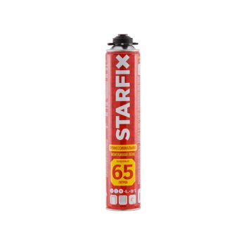 Пена монтажная профессиональная всесезонная STARFIX Foam Pro 65 (850мл) 