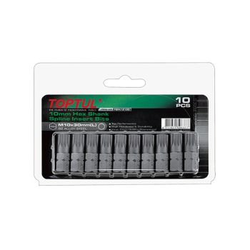 Насадка SPLINE M5 30mm 10шт блистер TOPTUL (FSFA1205G) 
