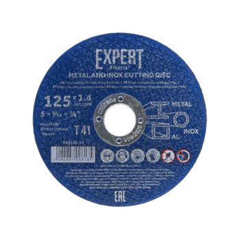Круг отрезной 125х1.4x22.2 мм для металла и нерж. стали EXPERT STARTUL 