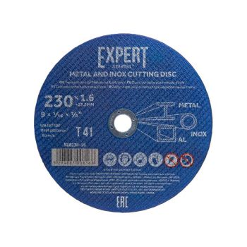 Круг отрезной 230х1.6x22.2 мм для металла и нерж. стали EXPERT STARTUL 