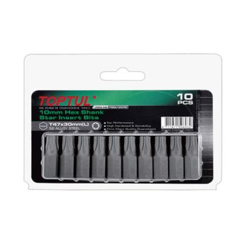 Насадка TORX T50 30мм 10шт блистер TOPTUL (FSEA1250G) 