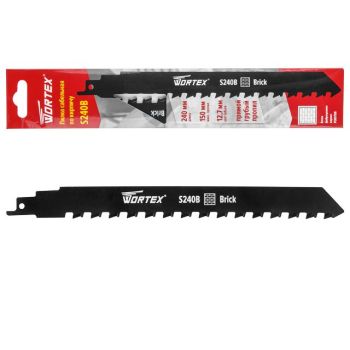 Пилка сабельная по кирпичу S 240B WORTEX 