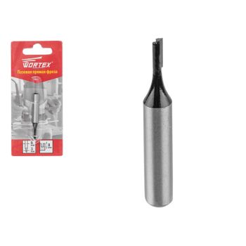 Фреза пазовая прямая 3х8 мм WORTEX 
