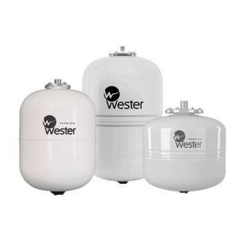 Бак мембранный для ГВС Wester Premium WDV 35 нерж. контрфланец 