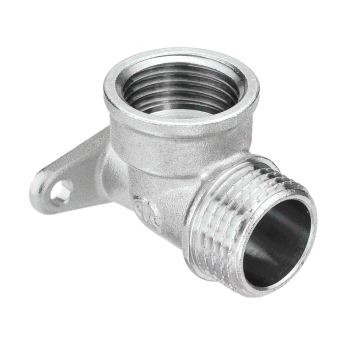 Уголок водорозетка 1/2"х1/2" вн-нар с настенным креплением Aqualink 