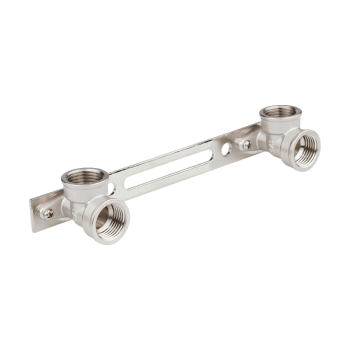 Уголки на планке для смесителя 1/2"х1/2" - 2 вн-вн Aqualink 