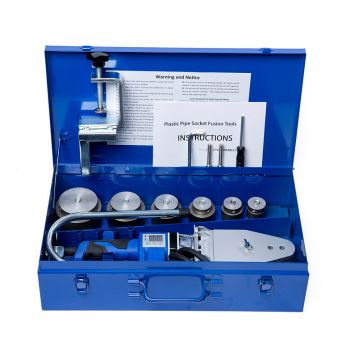 Паяльник для ПП труб Rocket Welder 63 Blue серия Top, раструбная сварка 20–63 мм 