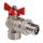 Кран шар. BASE угловой с полусгоном 1/2" вн.-нар. Valtec VT.228.N.04, Размер крана: 1/2" 