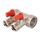 Коллектор с отсекающими кранами, 1"х3 вых. Евроконус 3/4 Valtec VTc.580.NE.0603, Размер изделия: 1 x 3 вых. Коллектор с отсекающими кранами, 1"х3 вых. Евроконус 3/4 Valtec VTc.580.NE.0603, Размер изделия: 1 x 3 вых.