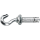 Анкер PFG HBF  c крюком для высоких нагрузок, Метрическая резьба: M16, Диаметр анкера, мм: 25, Длина анкера L, мм: 100 