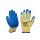 Перчатки нейлон, латексное рельефн. неполн. покрытие, Баракуда 