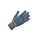 Перчатки х/б с ПВХ "Точка", 10класс, серые,  синяя точка (мин. риски) 