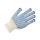 Перчатки х/б с ПВХ "Точка", 13класс (мин. риски) 