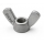 Гайка барашковая, цинк, DIN 315, Размер гайки: M4 