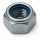 Гайка со стопорным кольцом, цинк, DIN 985, Размер гайки: M12 